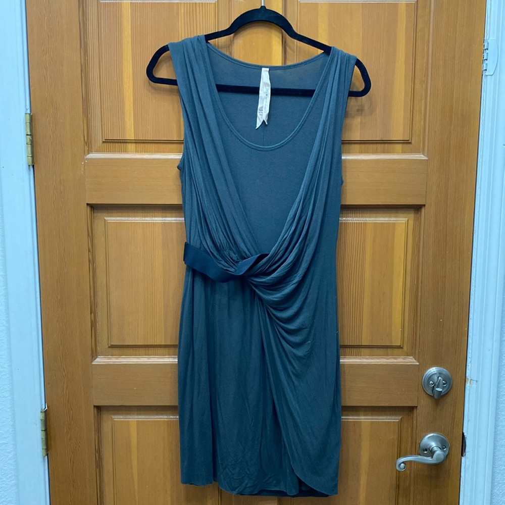 B44 Dressed Gray Mini Dress